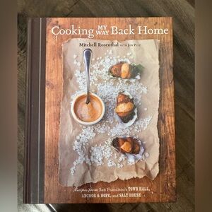 Cooking My Way Back Home Cookbook by Mitchell Rosenthal - Brown Cover